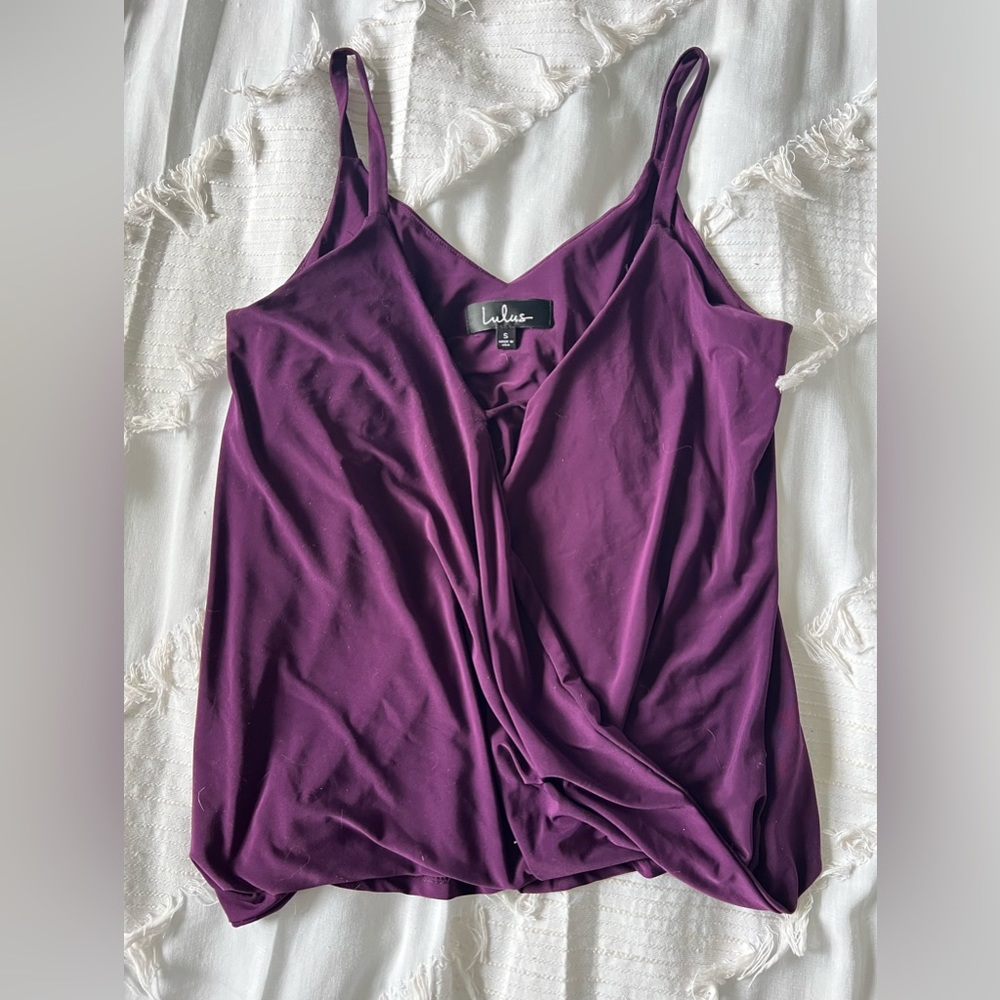 Purple Lulus tank top